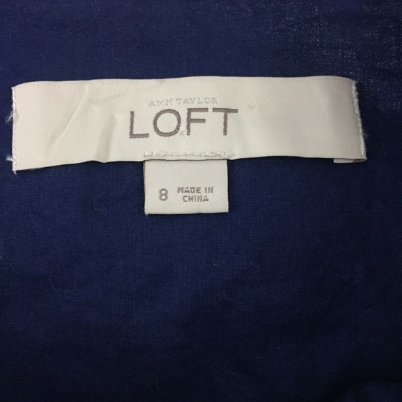 Ann Taylor LOFT Ruffle Dress.   L29 - Picture 3 of 8